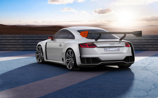 White sports car track sky - a track free wallpaper