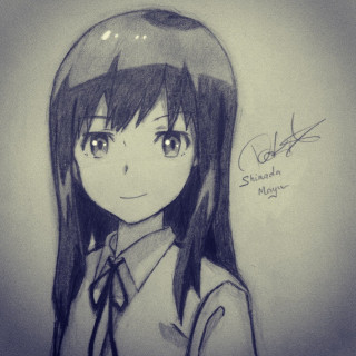 Girl long hair tie head 3 - free anime wallpaper for tablet