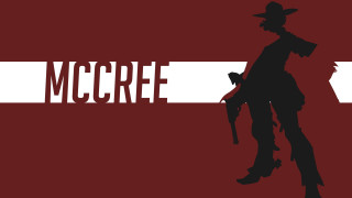 Silhouette man hat gun mccree - a silhouette of a man free wallpaper