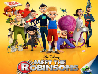 Cartoon movie poster people robot - a bunch of people free wallpaper