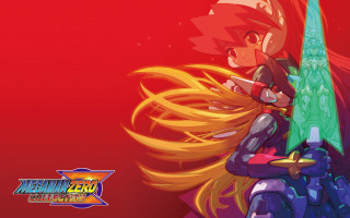 Girl long hair sword red - a tower in the background free wallpaper