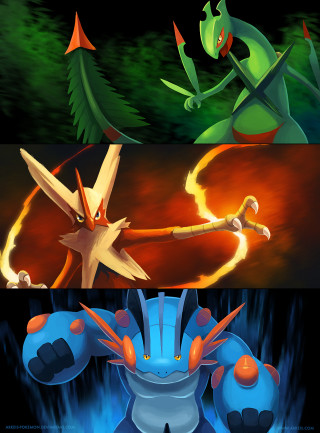 Pokemon series different colors sizes 2 - epic scale free wallpaper for mobile