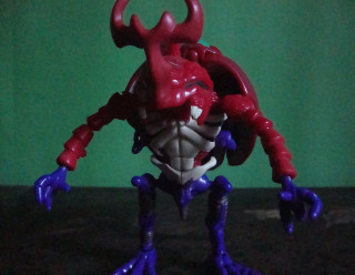 Toy figure red white purple - a toy figure free wallpaper