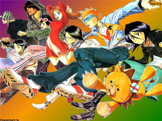 Anime characters background group same - same free wallpaper