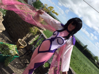 Woman costume sun pink scarf - a woman in a costume free wallpaper