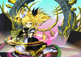 Anime character floor cat shoulder - her shoulder and a cat free wallpaper for desktop