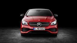 Red mercedes cla dark room - a dark room free wallpaper for desktop