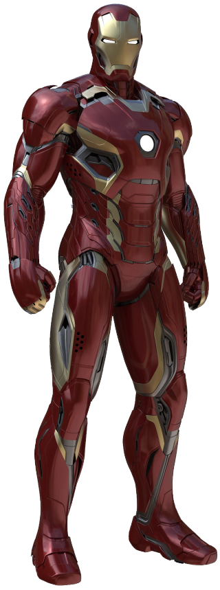 Red iron man suit white - free anime wallpaper for mobile