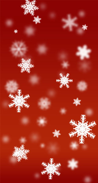 Red background white snowflakes repeated 2 - a red background free wallpaper for mobile