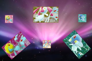 Pokemon purple background stars light - mosaic free wallpaper for desktop