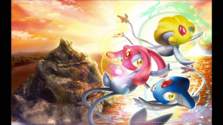 Pokemon flying mountain sunset bird - craola free wallpaper