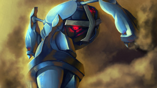 Knight armor sword red light - armor free wallpaper for desktop