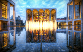 Building fountain sky clouds sunbeams - cloud and sun beams free wallpaper