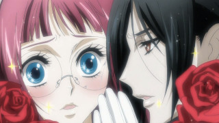 Anime characters blue eyes pink 2 - the other looking free wallpaper for desktop