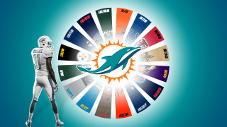 Football player wheel colors dolphins - a football player free wallpaper