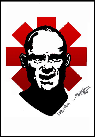 Black white man red cross - a red cross free wallpaper for mobile