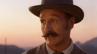 Man mustache hat camera mountain - a mountain in the background free wallpaper