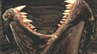 Large monster sharp teeth caged - caged free wallpaper