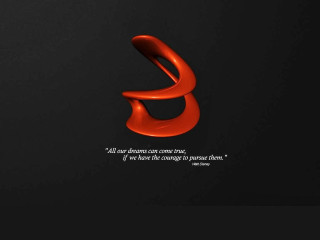 Red letter black background quote - zbrush free wallpaper