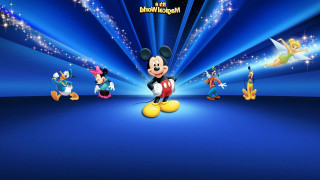 Mickey mouse wallpaper characters blue 7 - disney free wallpaper for desktop