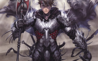 Man armor sword demon body - a man in armor holding free wallpaper
