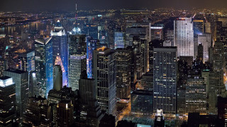 City night tall buildings lights 6 - tall building free wallpaper