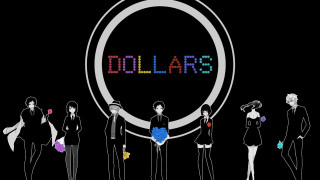 People black background dollars circle - aya goda free wallpaper for desktop