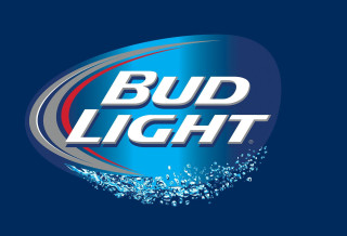Bud light logo blue background - water free wallpaper for desktop