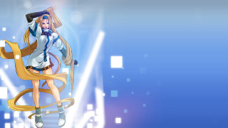 Anime girl chair hat sword - a anime girl free wallpaper for desktop