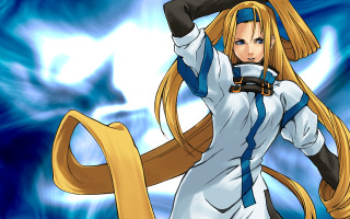 Woman white outfit yellow ribbon - swirl free wallpaper