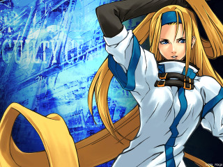 Woman white blue sword background - a blue background behind her free wallpaper