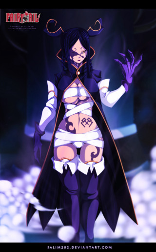 Cartoon demon character cap cape - a dark background free wallpaper for mobile