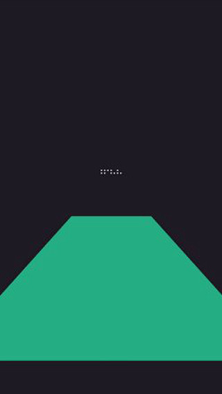 Green pyramid black background white - 2 d game art free wallpaper for mobile