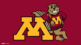 University minnesota mascot running football - wpa free wallpaper