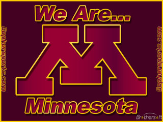 We are minnesota logo maroon - frame free wallpaper