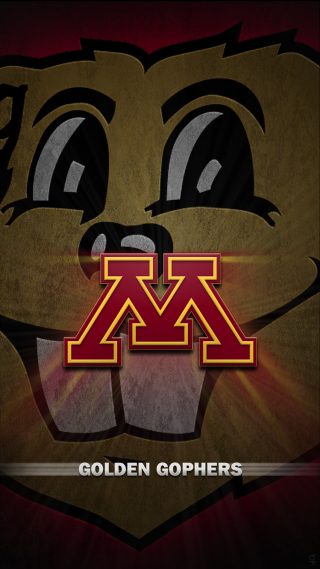 Bear face golden gophers logo - chippy free wallpaper for mobile