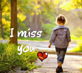 Little girl heart balloon sidewalk - little free wallpaper for tablet