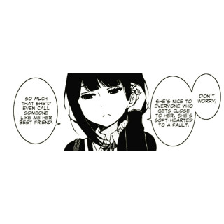 Comic page girl talking man - cynical realism free wallpaper for tablet