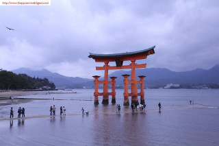 Beach orange gate group people - digital photography free wallpaper for desktop