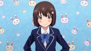 Girl blue suit bunny ears - a blue suit free wallpaper