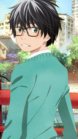 Man glasses red bench city - glass free wallpaper