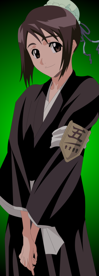 Person hat sword green background - vector art free wallpaper for mobile