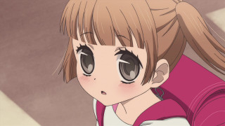 Girl big eyes backpack sad - kyoto animation free wallpaper