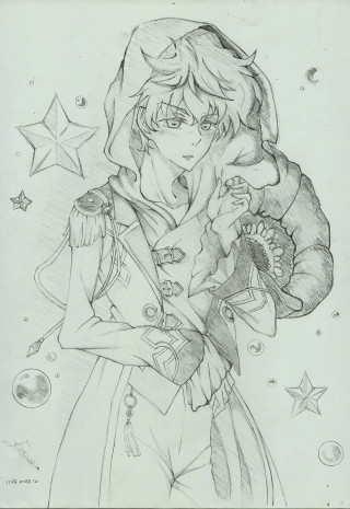 Woman holding flower star background - cosmo alexander free wallpaper for mobile