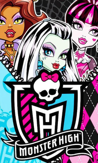 Monster high girls gothic comic - the front free wallpaper for mobile