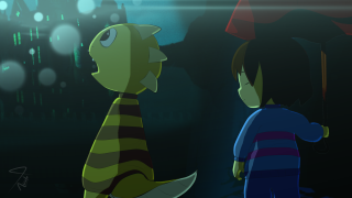 Cartoon furry fish glowing androgynous - the wall free wallpaper for desktop