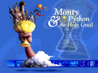 Cartoon character holding trophy blue - a trophy free wallpaper