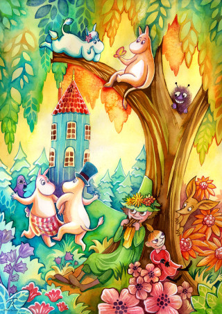 Tree animals house trunk cat - the tree free wallpaper for mobile