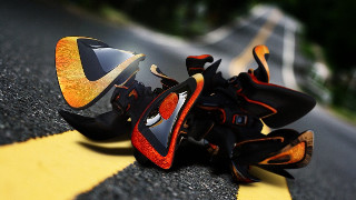 Sunglasses road yellow line black - a pair of sunglasses free wallpaper