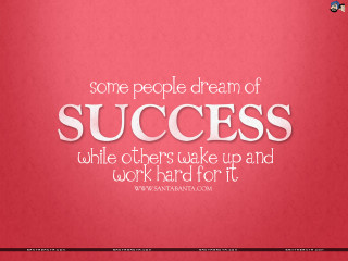 Success quote red background white - a white quote free wallpaper for desktop